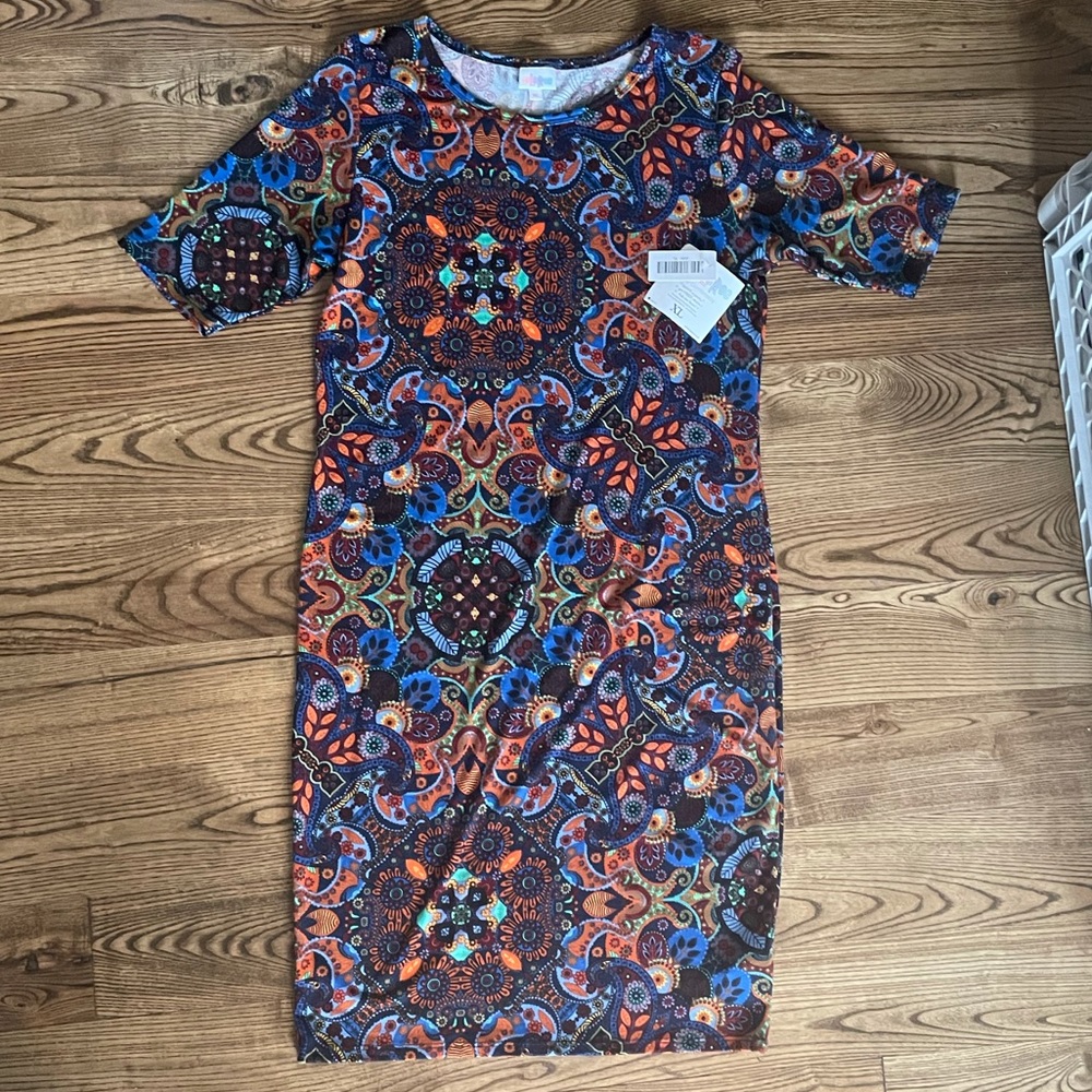 NWT Lularoe Julia Dress XL